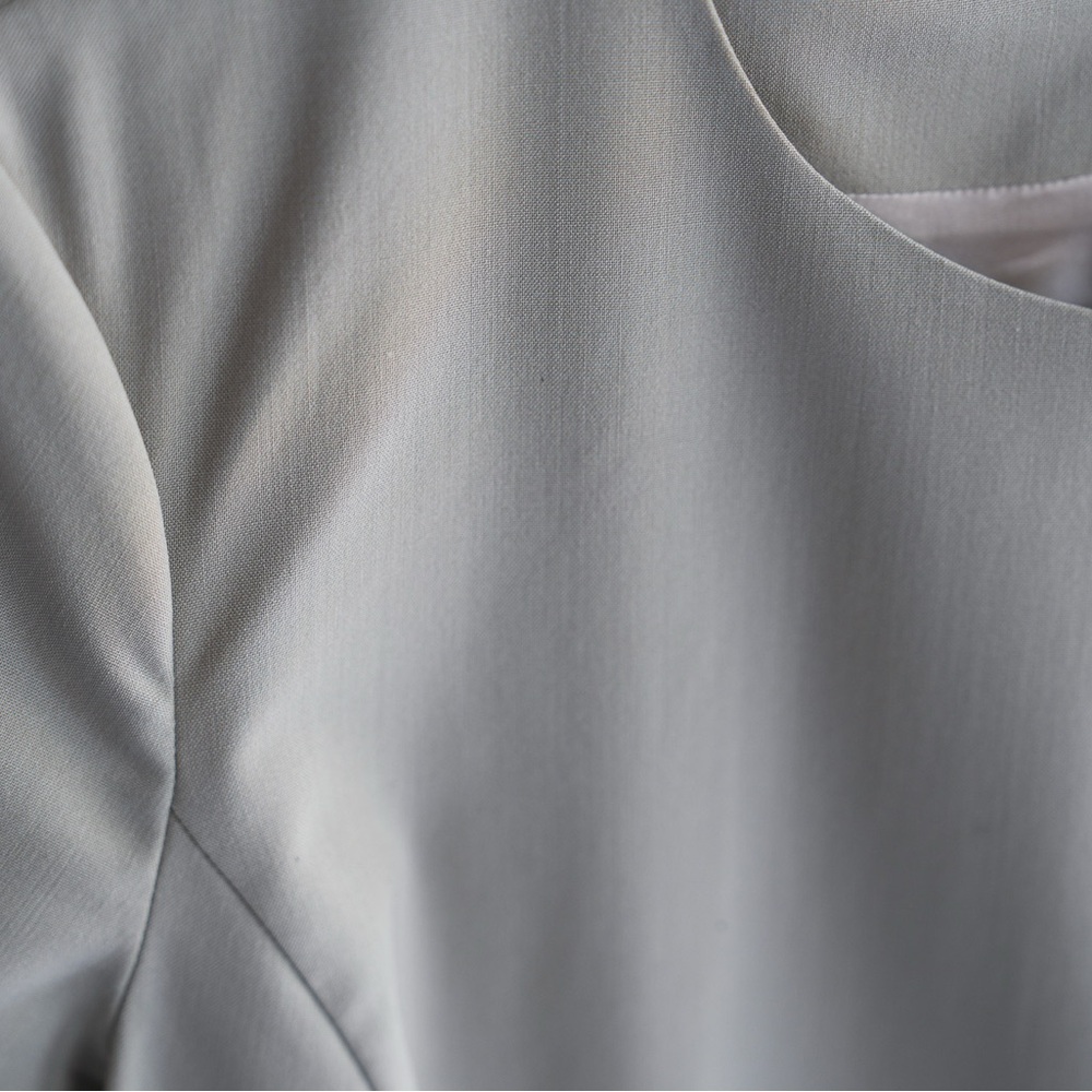 THEORY Beige Short Sleeve Dress - Picture 2 of 7